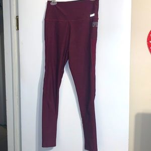 Pink Victoria Secret yoga pants gently used